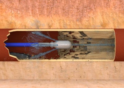 High pressure water jet